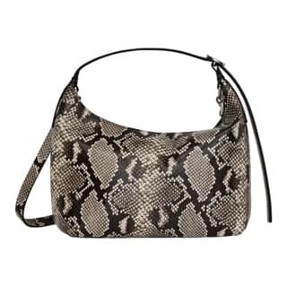 Boxy Leather Bag Black Snake thumbnail 1