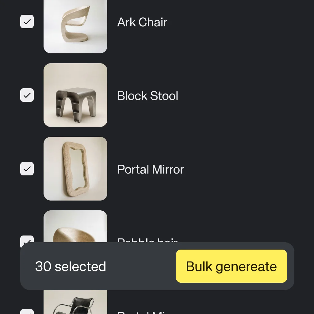 Batch Creation